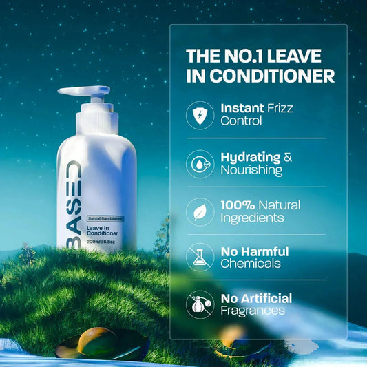 BASED Leave-In-Conditioner - Seitenansicht - Männerpflege Deutschland