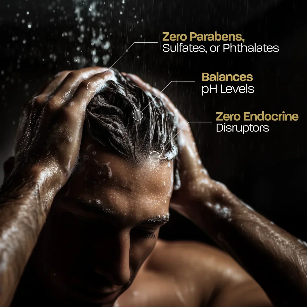 BASED Shampoo - Seitenansicht - Männerpflege Deutschland